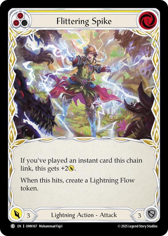 Flittering Spike (Yellow) (OMN167) [Omens of the Third Age]