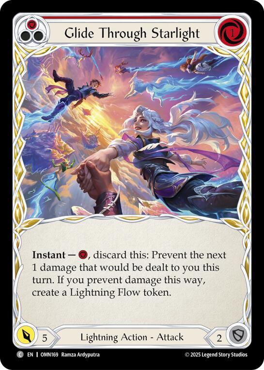 Glide Through Starlight (Red) (OMN169) [Omens of the Third Age]