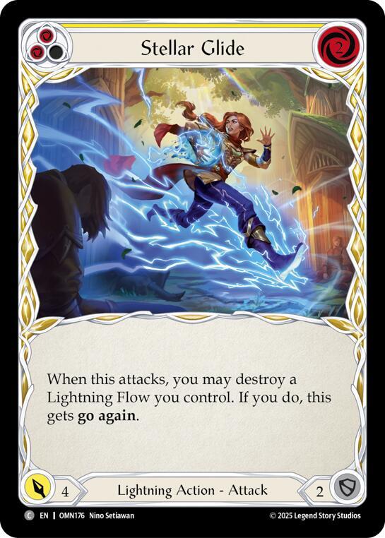 Stellar Glide (Yellow) (OMN176) [Omens of the Third Age]
