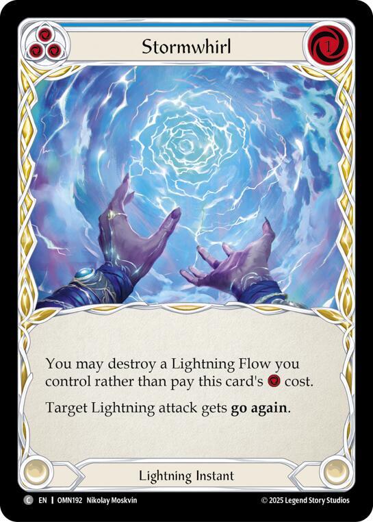 Stormwhirl (Blue) (OMN192) [Omens of the Third Age]