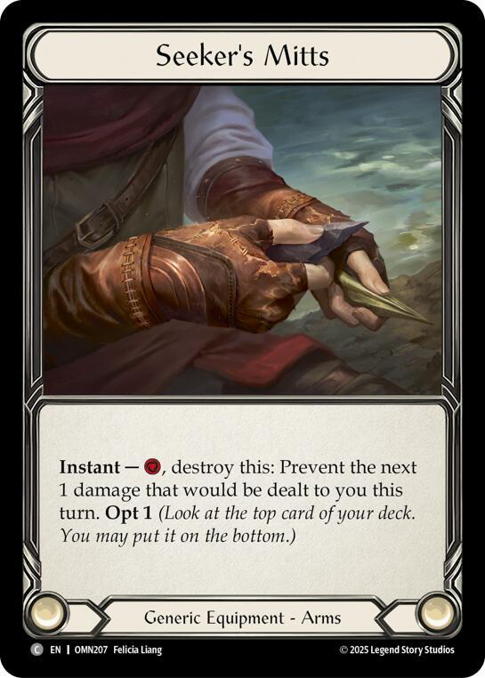 Seekers Mitts (OMN207) [Omens of the Third Age]