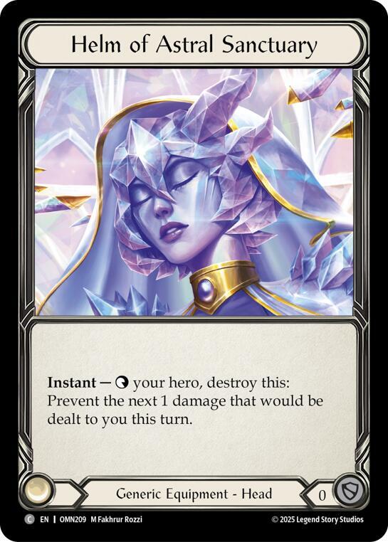 Helm Of Astral Sanctuary (OMN209) [Omens of the Third Age]