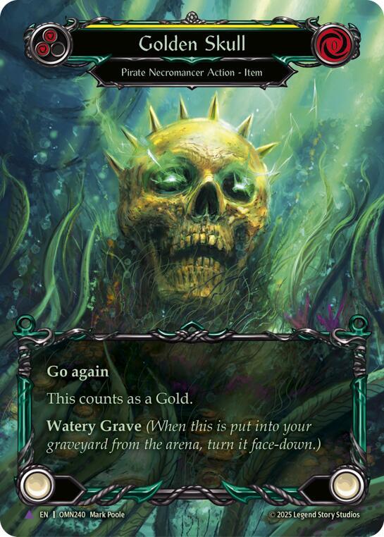 Golden Skull (Yellow) (Marvel) (OMN240) [Omens of the Third Age]
