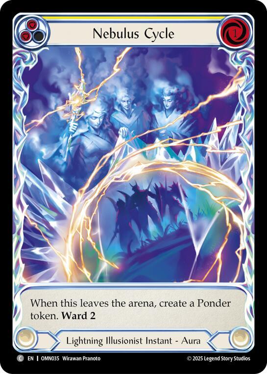 Nebulus Cycle (Yellow) (Extended Art) (OMN035) [Omens of the Third Age]