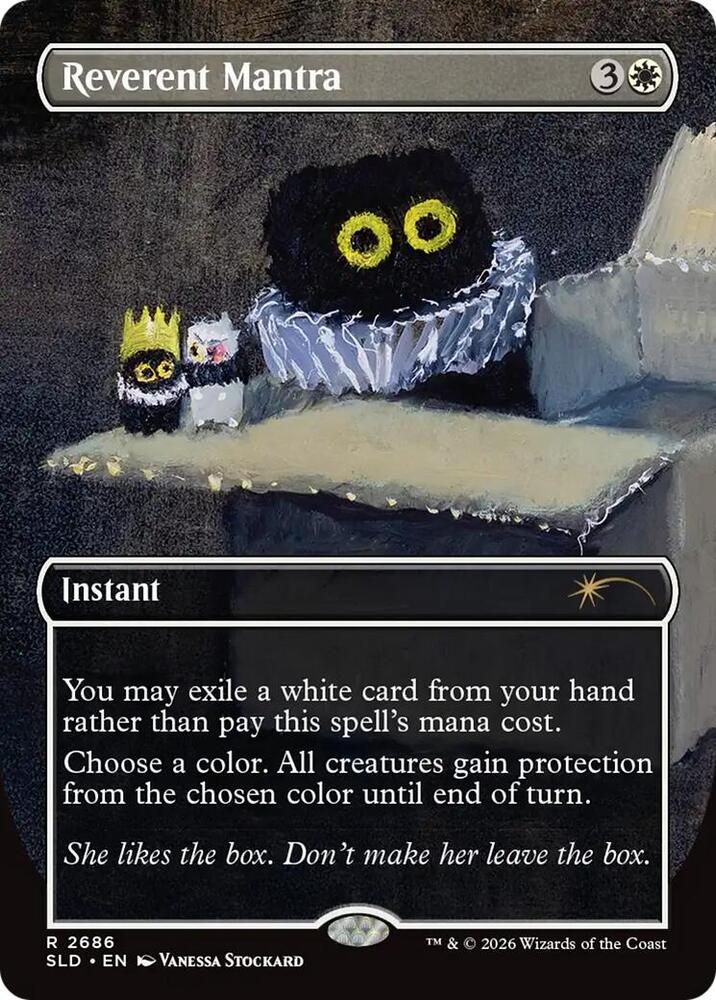 Reverent Mantra (2686) [Secret Lair Drop]