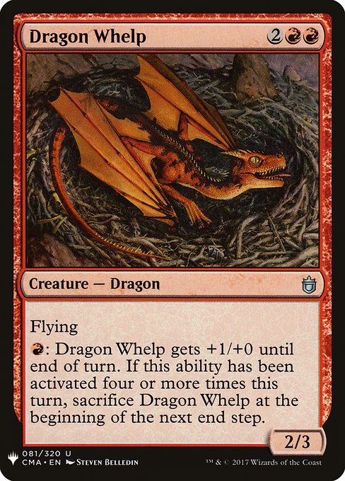 Dragon Whelp (CMA-81) [The List]