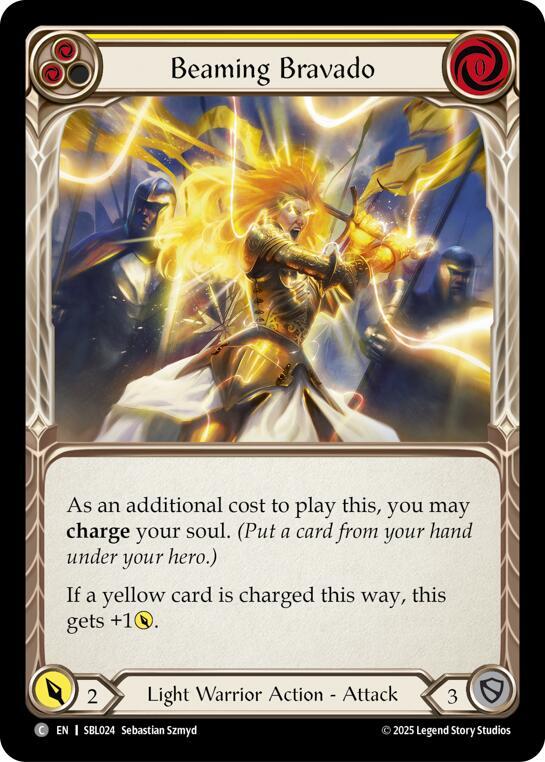 Beaming Bravado (Yellow) (SBL024) [Silver Age Chapter 3]