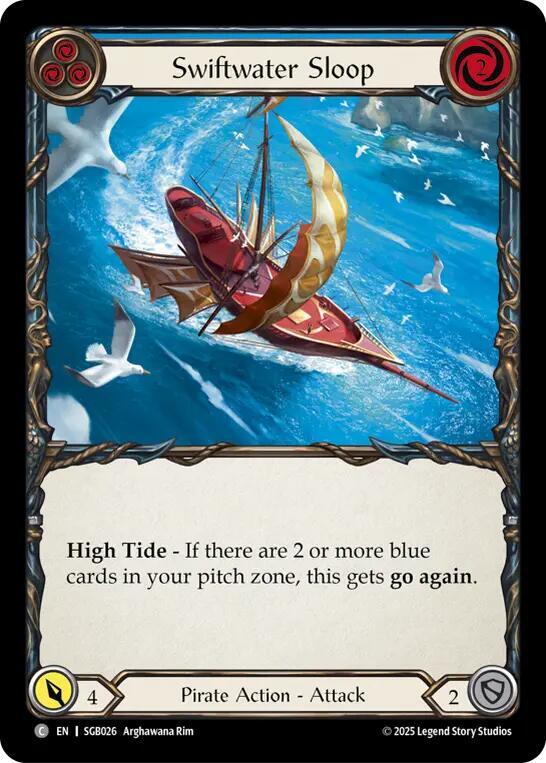 Swiftwater Sloop (Blue) (SGB026) [Silver Age Chapter 3]