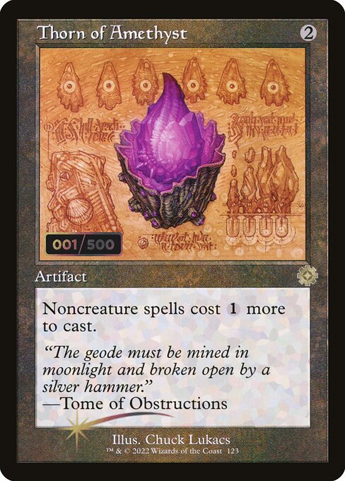 Thorn of Amethyst (123z) [The Brothers' War Retro Artifacts]