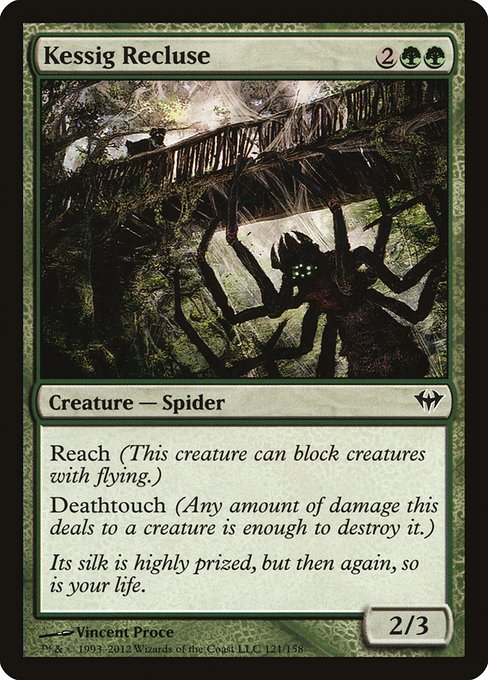 Kessig Recluse (121) [Dark Ascension]