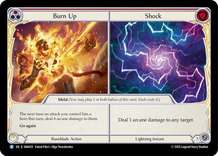 Burn Up // Shock (SBA025) [Silver Age Chapter 3]