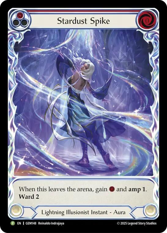 Stardust Spike (Red) (GEM148) [Gem Pack 5]