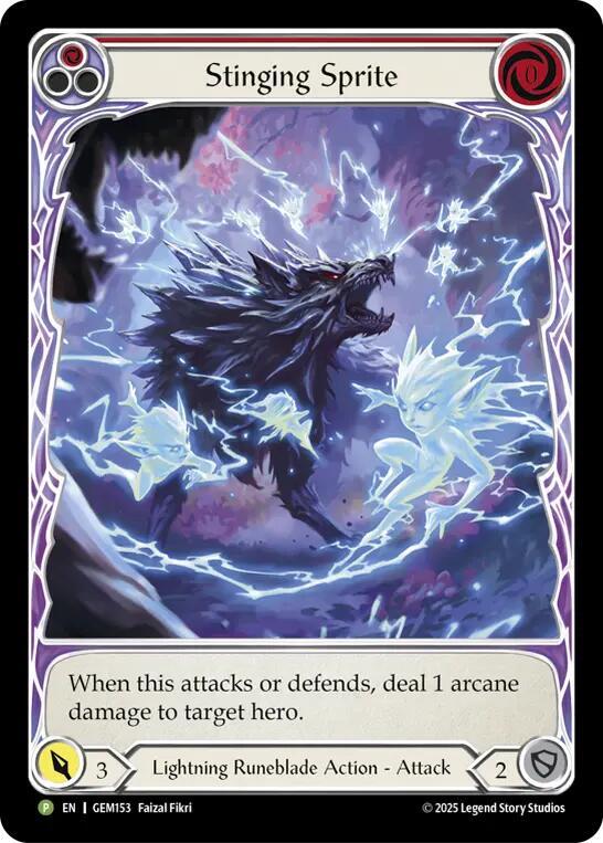 Stinging Sprite (Red) (GEM153) [Gem Pack 5]