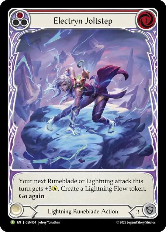Electryn Joltstep (Red) (GEM154) [Gem Pack 5]