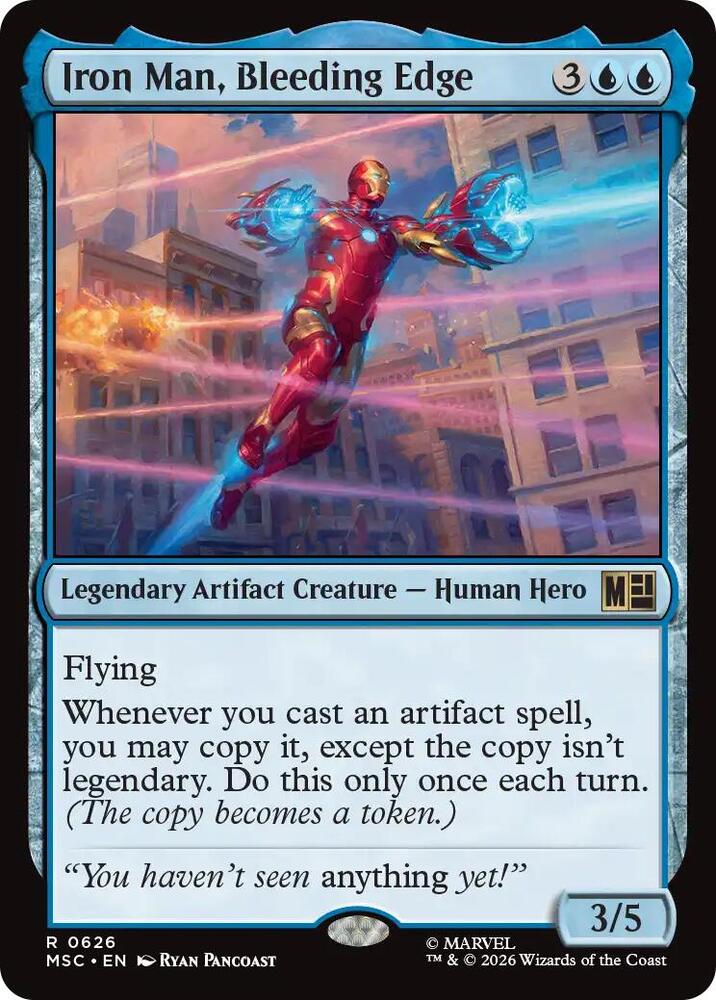 Iron Man, Bleeding Edge (626) [Marvel Super Heroes Commander]