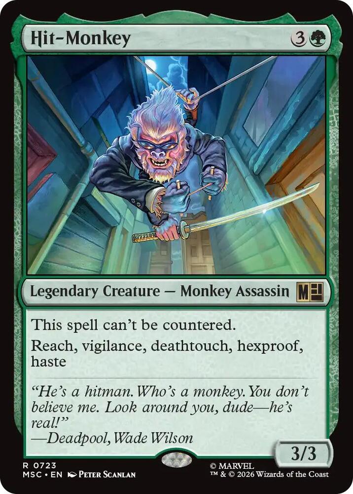 Hit-Monkey (723) [Marvel Super Heroes Commander]