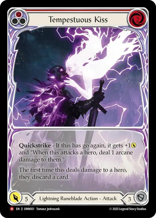 Tempestuous Kiss (Extended Art) (OMN051) [Omens of the Third Age]