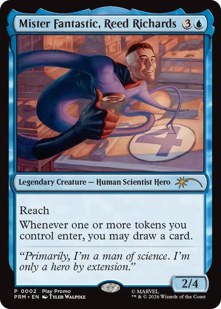Mister Fantastic, Reed Richards (2) [Standard Showdown Promos]