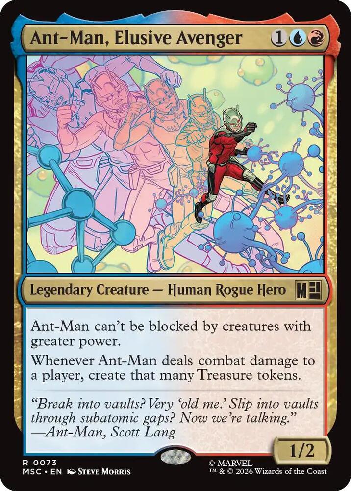 Ant-Man, Elusive Avenger (73) [Marvel Super Heroes Commander]