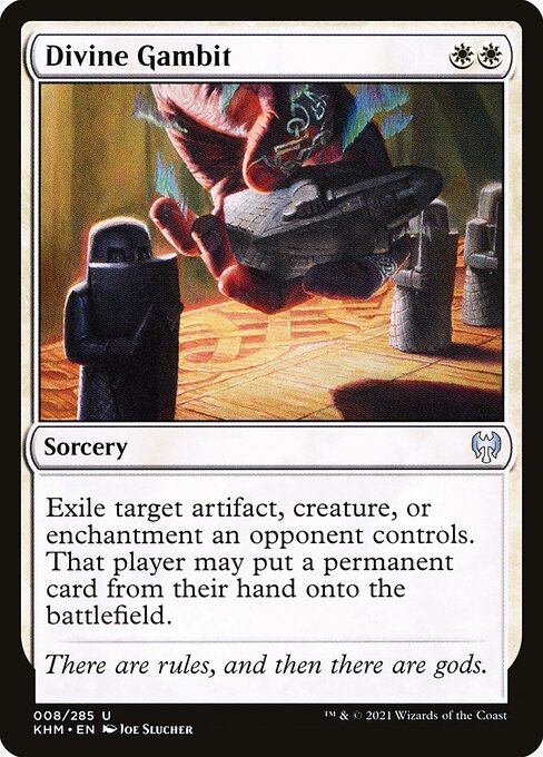 Divine Gambit (8) [Kaldheim]