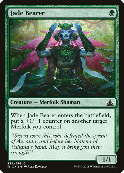 Jade Bearer (134) [Rivals of Ixalan]