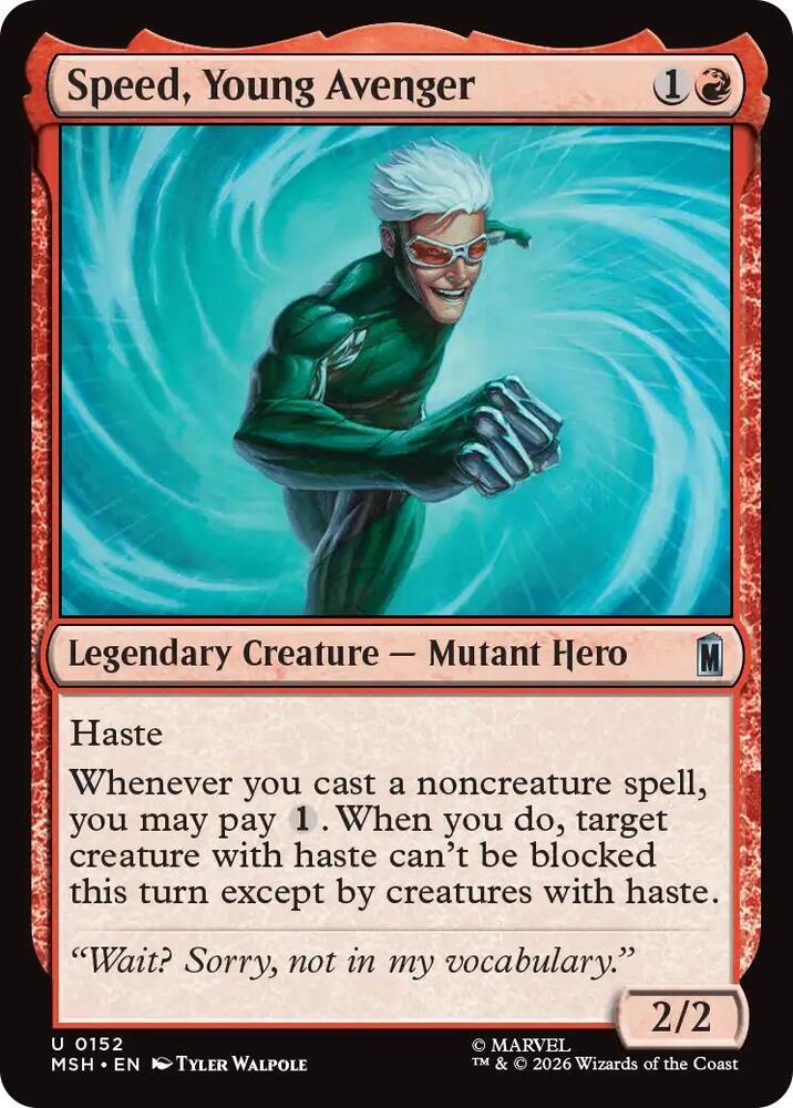 Speed, Young Avenger (152) [Marvel Super Heroes]