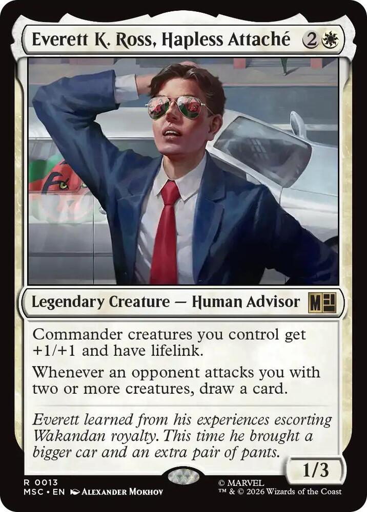 Everett K. Ross, Hapless Attache (13) [Marvel Super Heroes Commander]