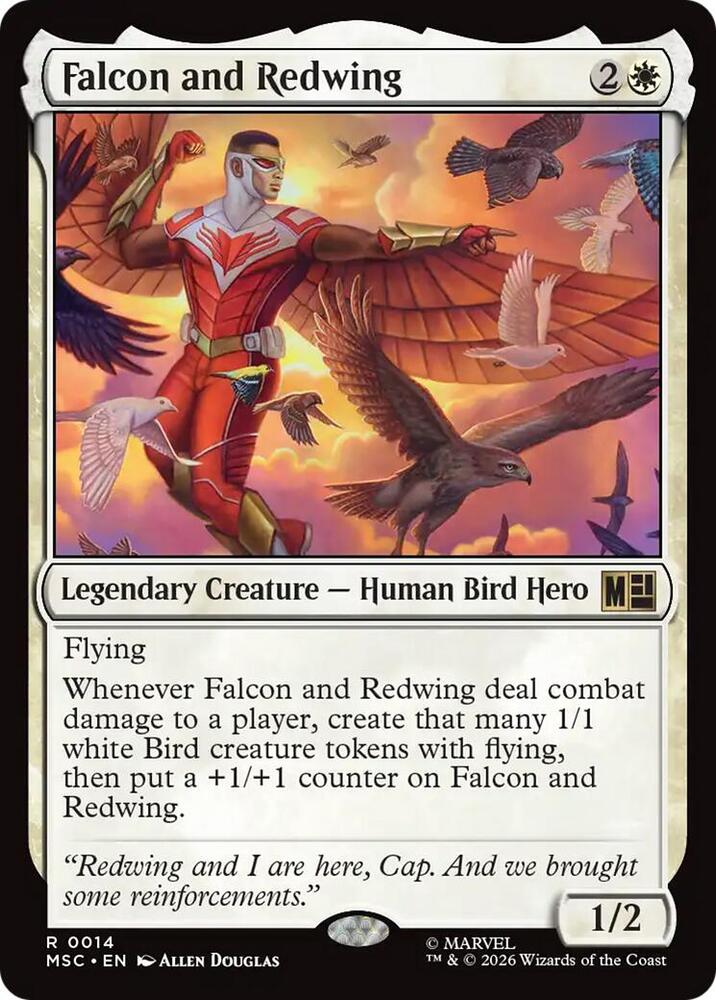 Falcon and Redwing (14) [Marvel Super Heroes Commander]