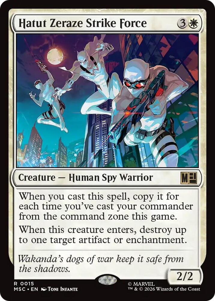 Hatut Zeraze Strike Force (15) [Marvel Super Heroes Commander]