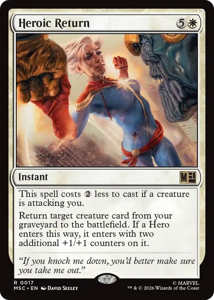 Heroic Return (17) [Marvel Super Heroes Commander]