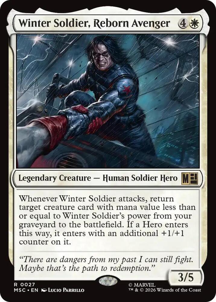 Winter Soldier, Reborn Avenger (27) [Marvel Super Heroes Commander]
