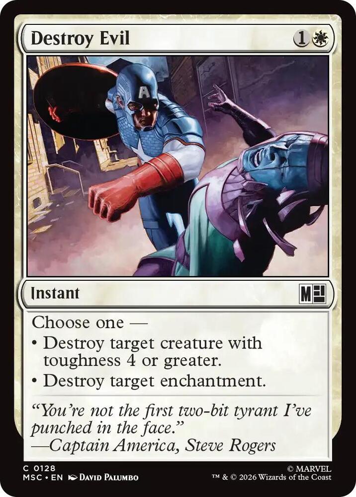 Destroy Evil (128) [Marvel Super Heroes Commander]