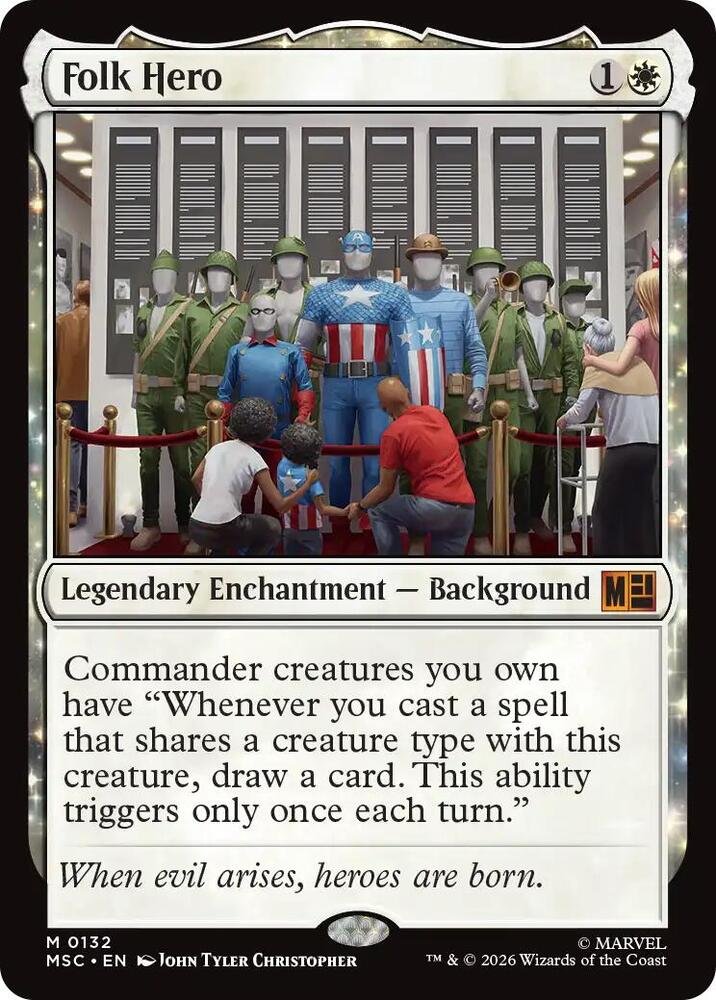 Folk Hero (132) [Marvel Super Heroes Commander]