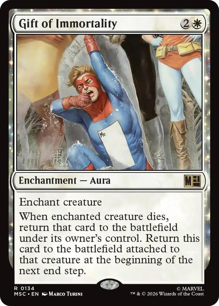 Gift of Immortality (134) [Marvel Super Heroes Commander]