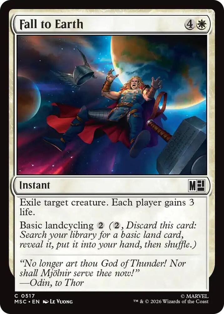 Fall to Earth (517) [Marvel Super Heroes Commander]