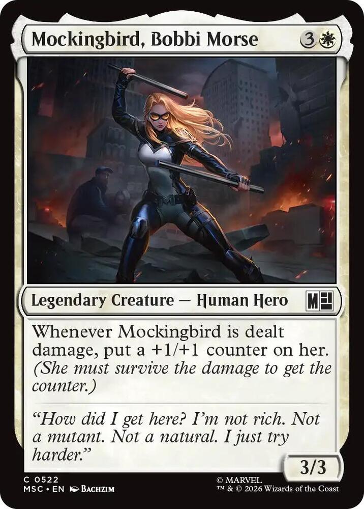 Mockingbird, Bobbi Morse (0522) [Marvel Super Heroes Commander]