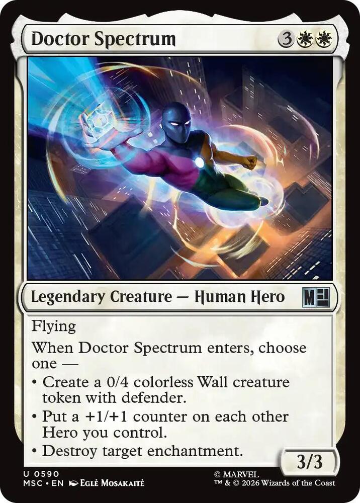 Doctor Spectrum (590) [Marvel Super Heroes Commander]