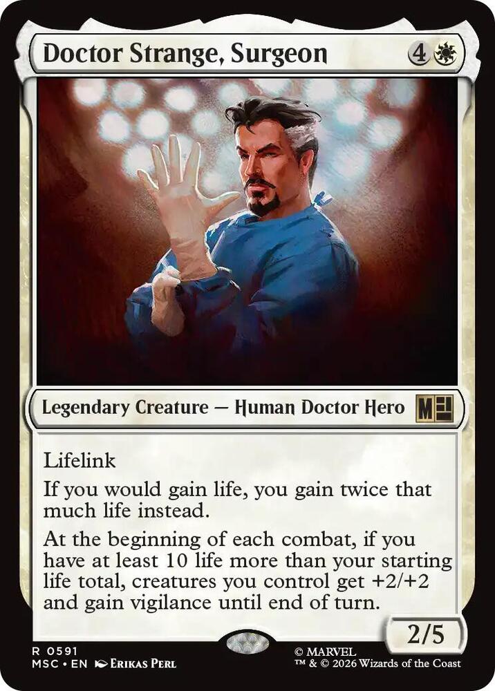 Doctor Strange, Surgeon (591) [Marvel Super Heroes Commander]