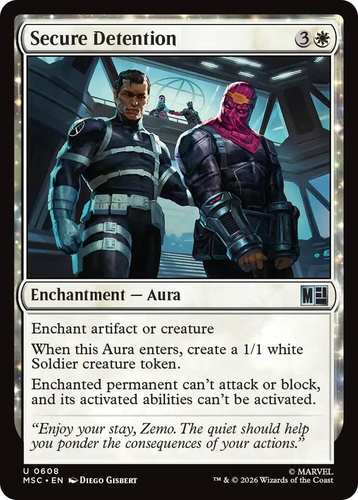 Secure Detention (608) [Marvel Super Heroes Commander]