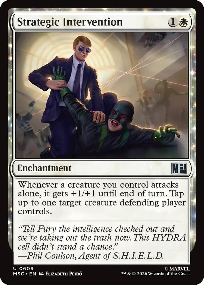 Strategic Intervention (609) [Marvel Super Heroes Commander]