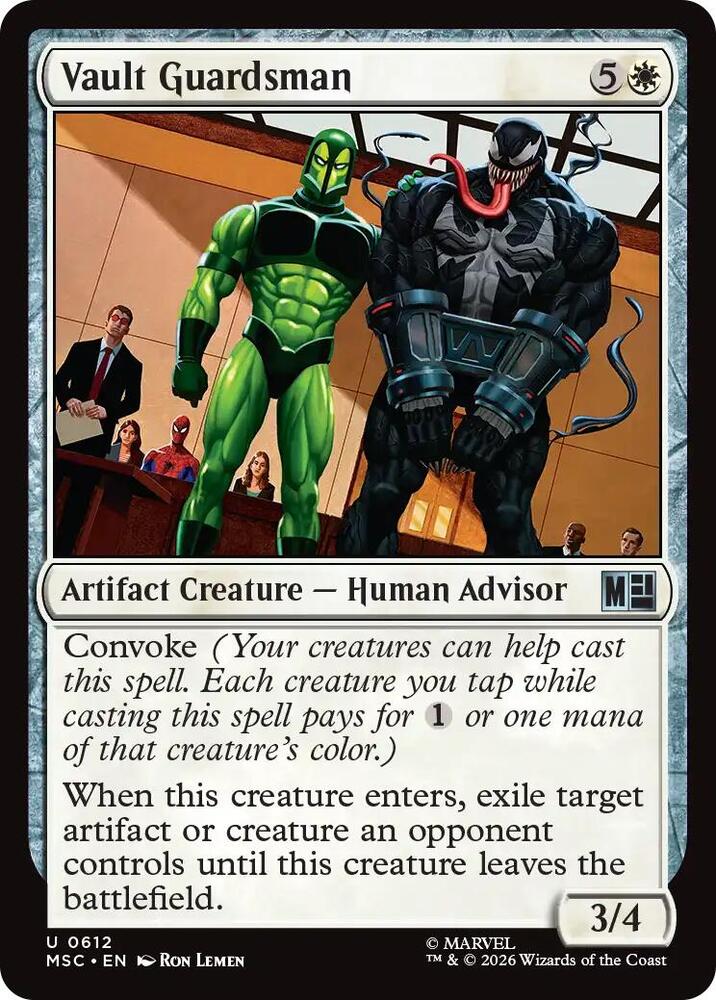 Vault Guardsman (612) [Marvel Super Heroes Commander]