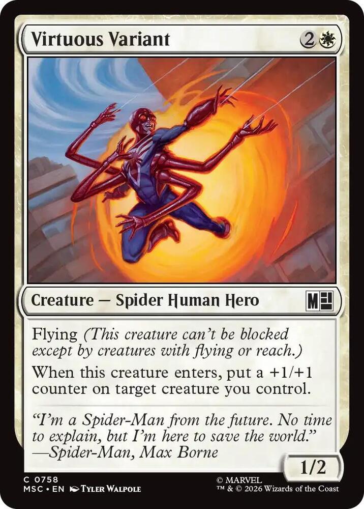 Virtuous Variant (758) [Marvel Super Heroes Commander]
