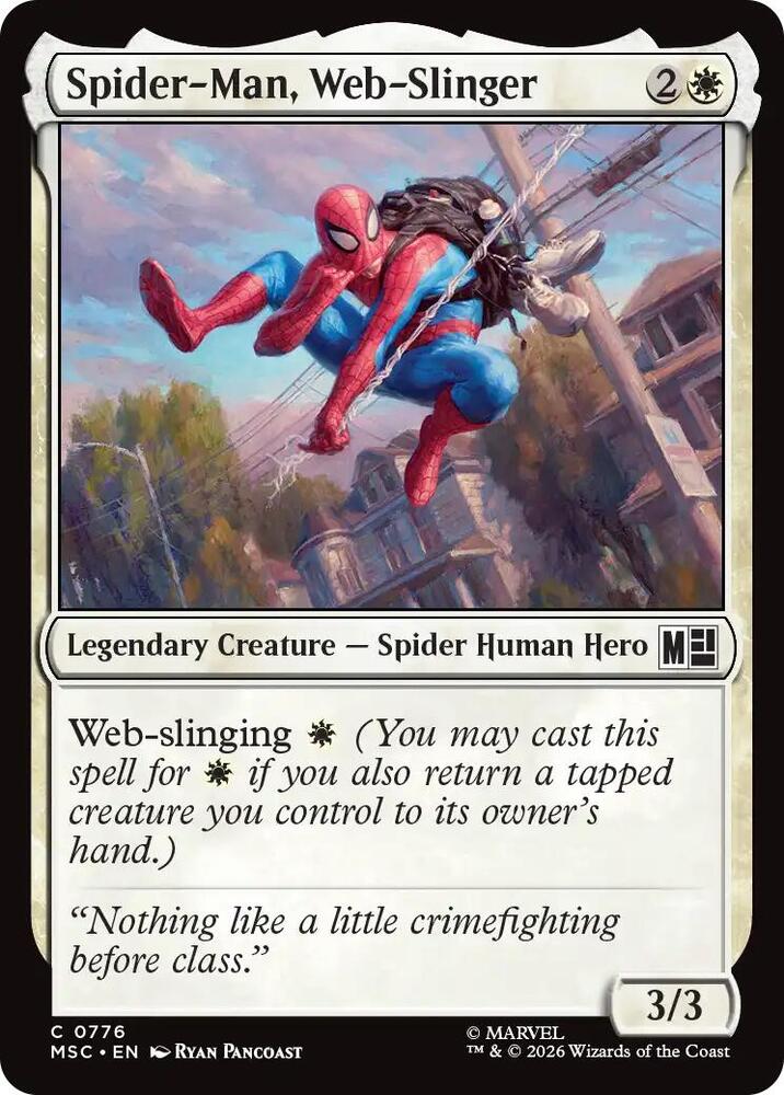 Spider-Man, Web-Slinger (776) [Marvel Super Heroes Commander]