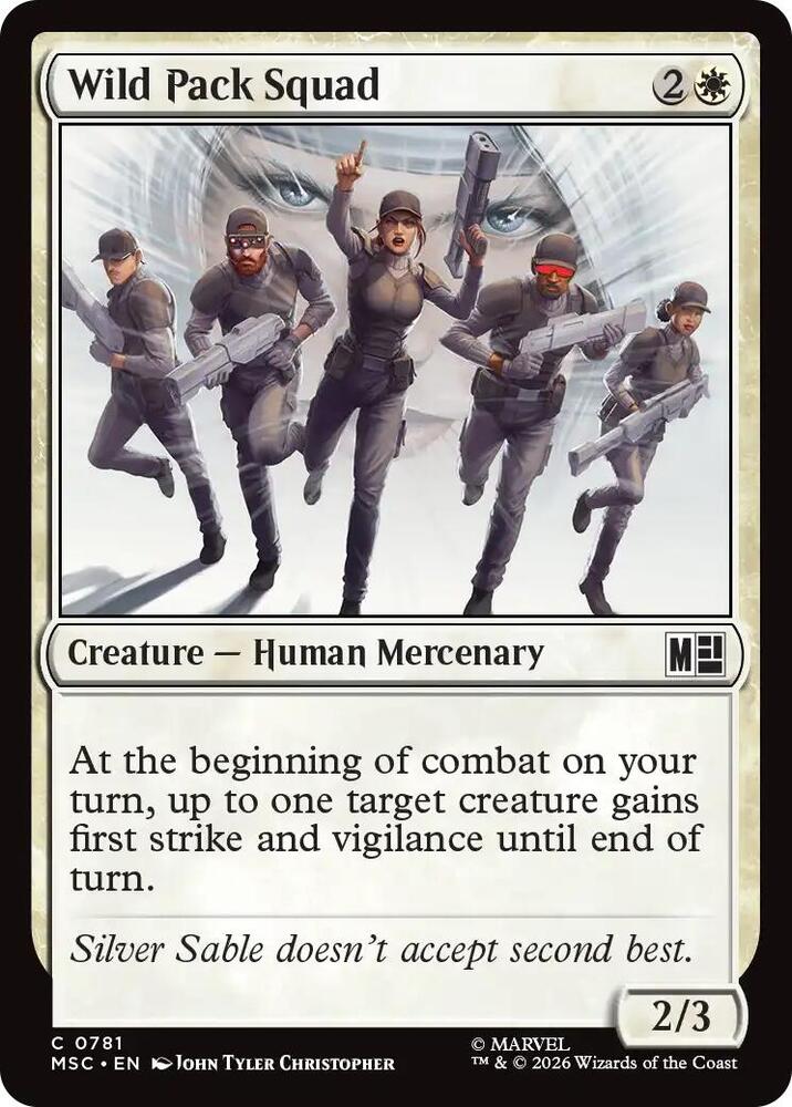 Wild Pack Squad (781) [Marvel Super Heroes Commander]
