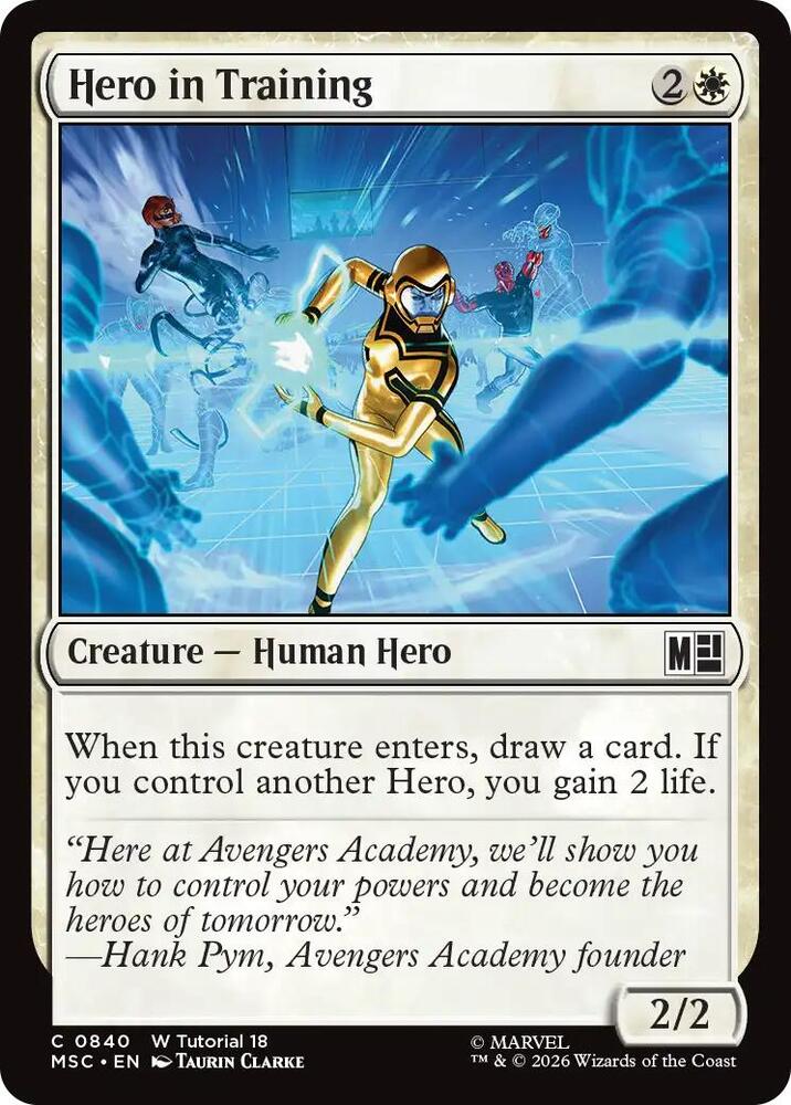 Hero in Training (840) [Marvel Super Heroes Commander]