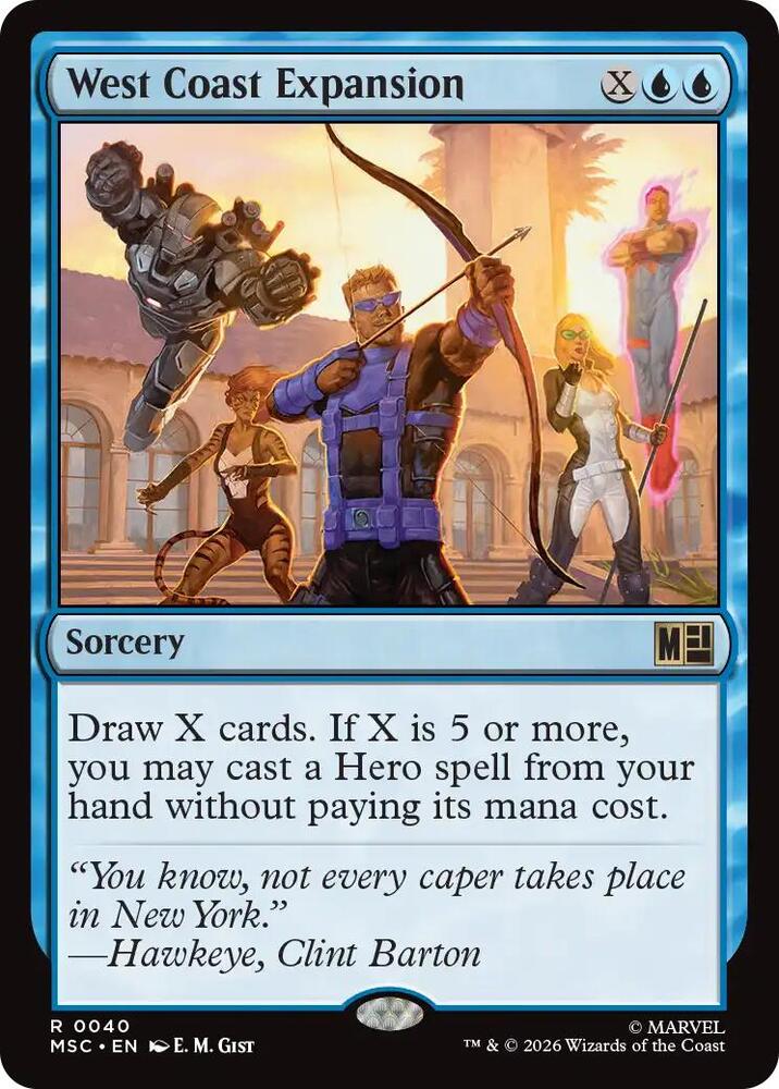 West Coast Expansion (40) [Marvel Super Heroes Commander]