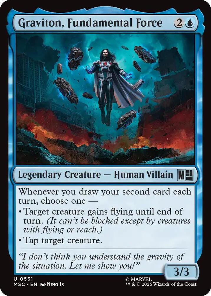 Graviton, Fundamental Force (531) [Marvel Super Heroes Commander]