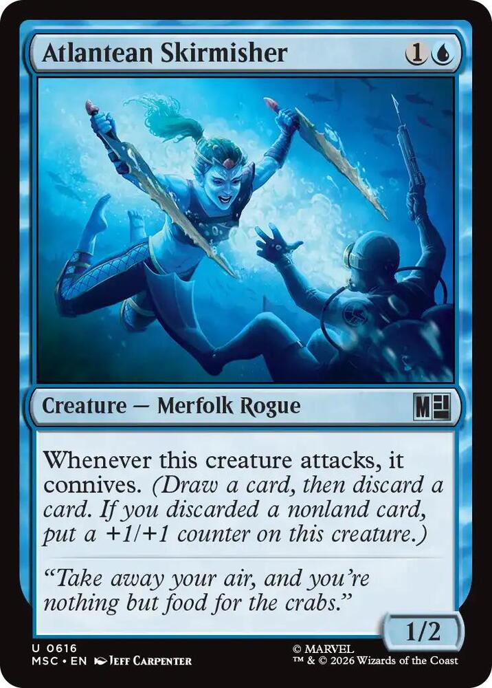 Atlantean Skirmisher (616) [Marvel Super Heroes Commander]