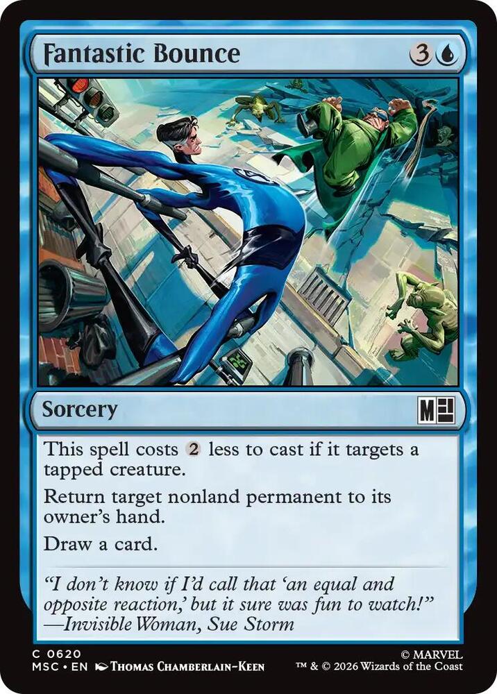Fantastic Bounce (620) [Marvel Super Heroes Commander]