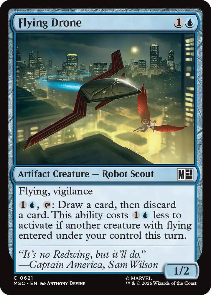 Flying Drone (621) [Marvel Super Heroes Commander]